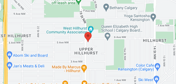 map of 530 19 ST NW